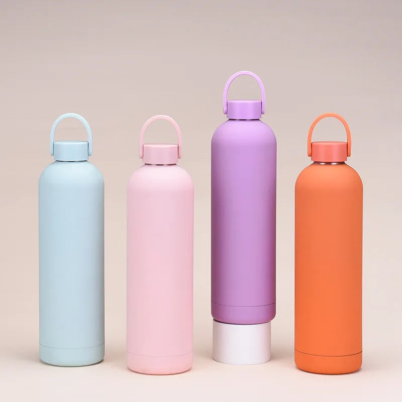 1000ML Stainless Steel Water Bottles Thermos Bottle Insulated Water Bottle Drinking Bottle Coffee Cup Travel Mug Vacuum